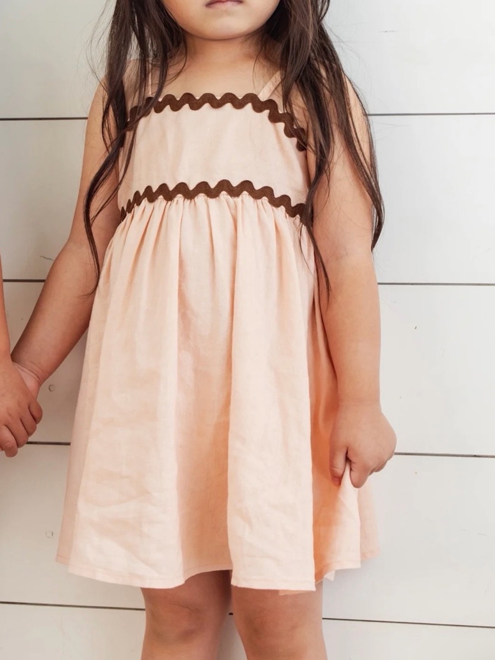 Rylee + Cru Girls Ric Rac Dress
